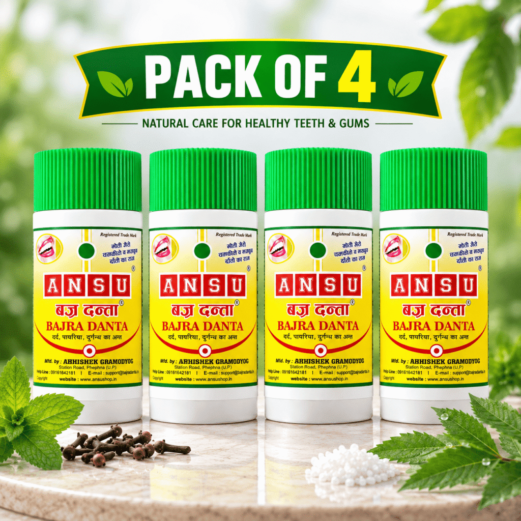 ANSU BAJRA DANTA TOOTH POWDER 60G